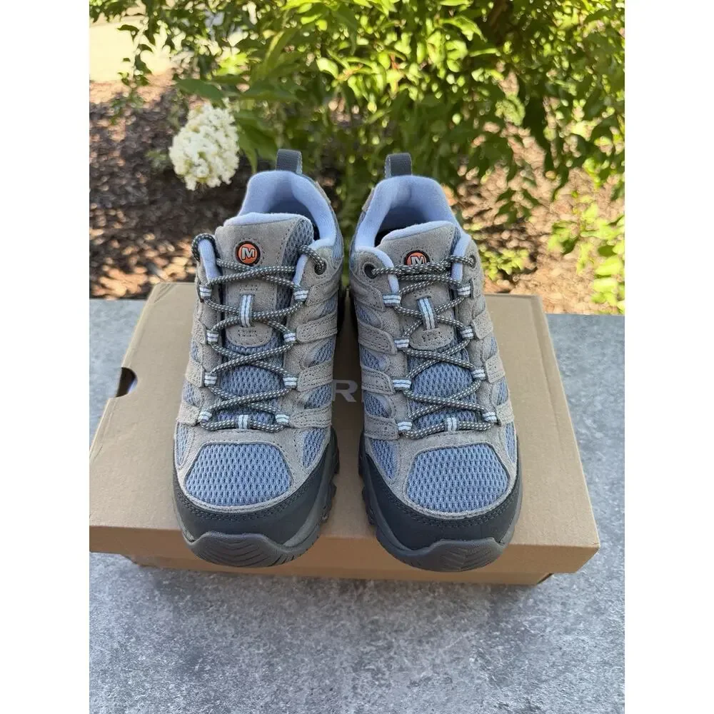Merrell Women’s Moab 3 Low Hiking Shoes Smoke (Fumee) Size 8 8M NIB
